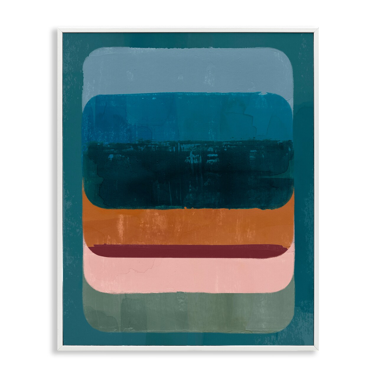 Stupell Industries Southwestern Inspired Pattern Framed Giclee Wall Art Design by Victoria Barnes